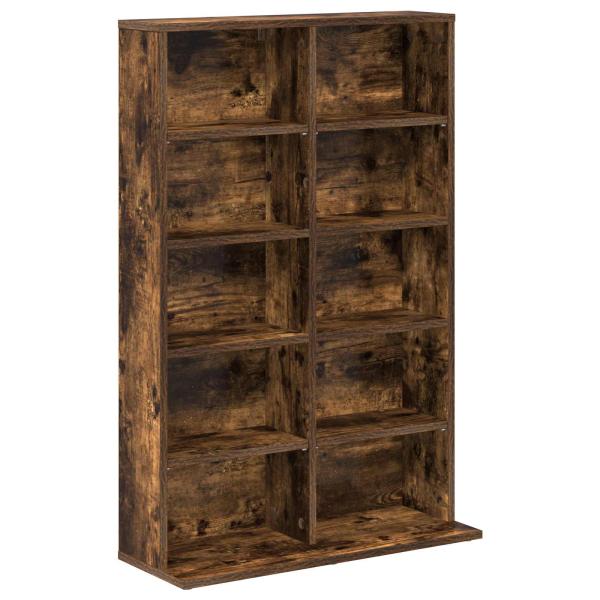 CD Regal Raucheiche 65 x 23,5 x 97,5 cm Holzwerkstoff