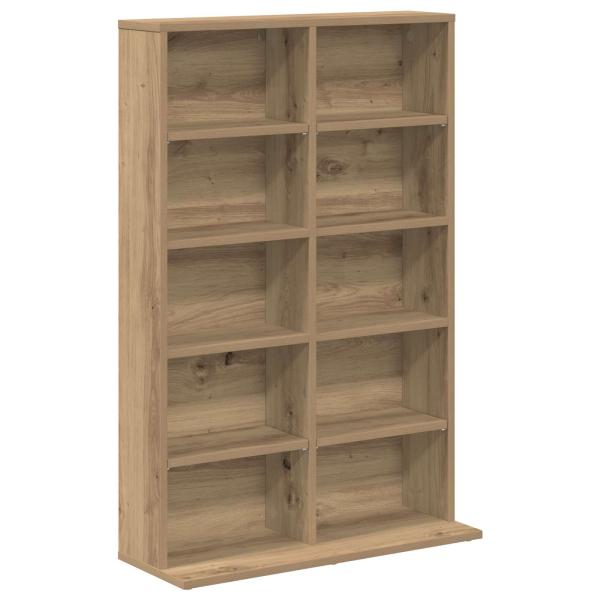CD Regal 2 Stk. Artisan-Eiche 65 x 23,5 x 97,5 cm Holzwerkstoff