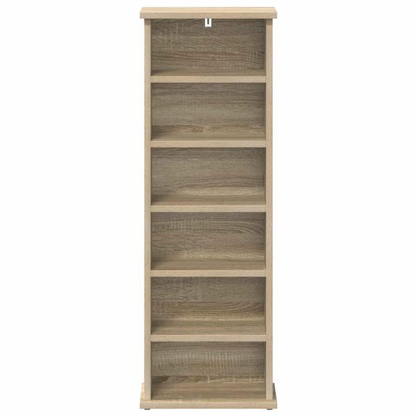 CD Regal Sonoma-Eiche 60 x 17 x 92 cm Holzwerkstoff