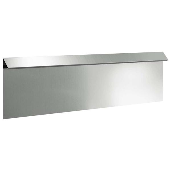 Schneckenzaun 16 stk. 100 x 3,5 x 25 cm Verzinkter Stahl Silber