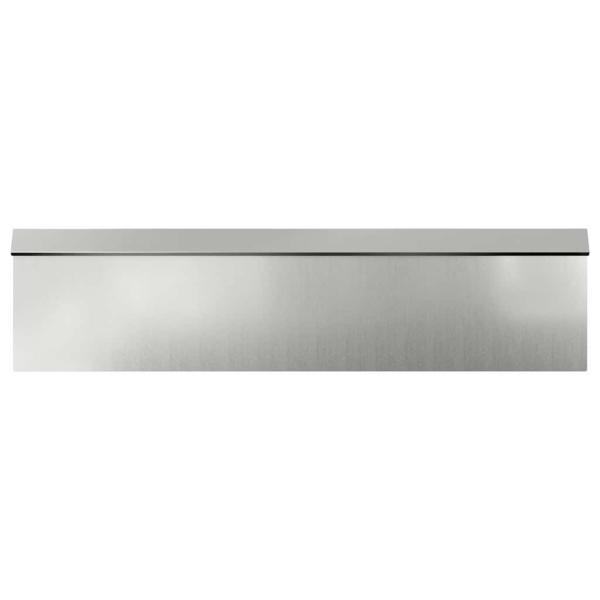 Schneckenzaun 16 stk. 100 x 3,5 x 25 cm Verzinkter Stahl Silber