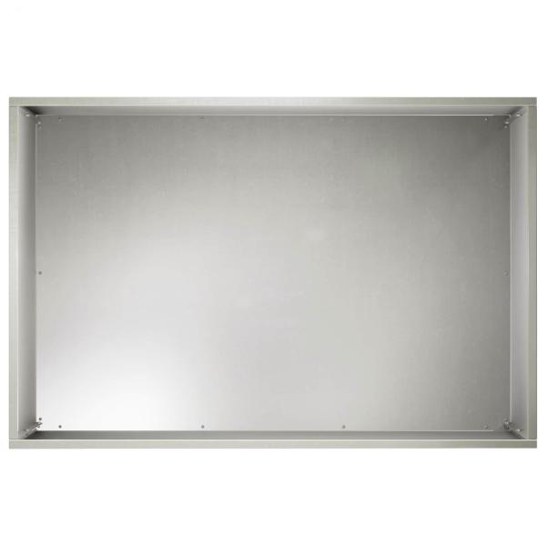 Garten-Pflanzgefäß 2 stk. Silber 50 x 40 x 40 cm Edelstahl