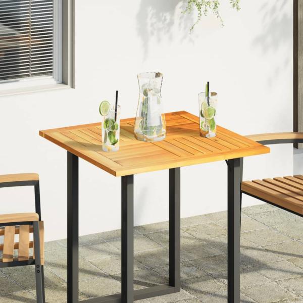 ARDEBO.de - Tischplatte 70x70x2 cm Quadratisch Massivholz Akazie