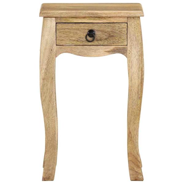 Nachttisch 28x28x46 cm Massivholz Mango