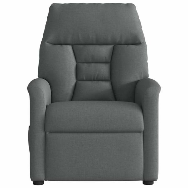 Relaxsessel Elektrisch Dunkelgrau Stoff