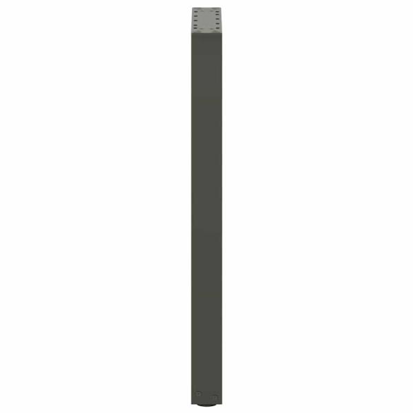 Konsolentischbeine U-Form 2 Stk. Anthrazit 28x(72-73) cm Stahl