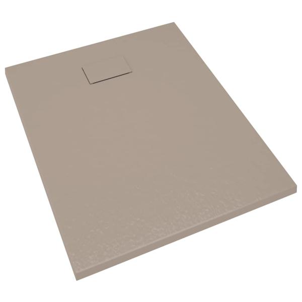 Duschwanne SMC Braun 100x80 cm