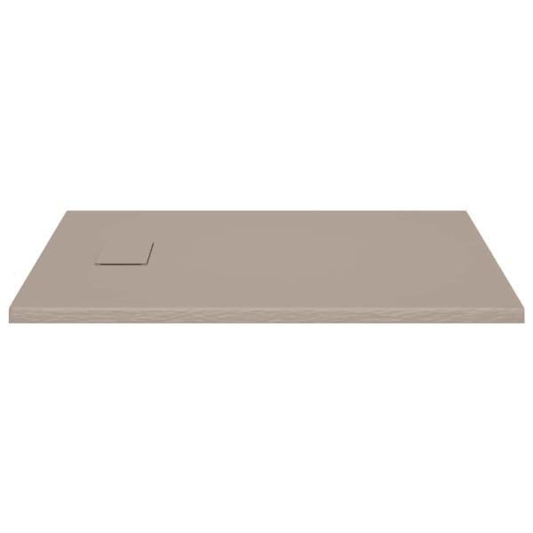Duschwanne SMC Braun 100x80 cm