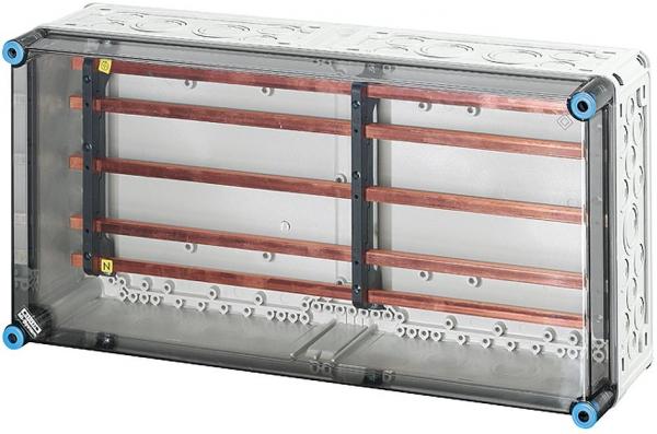 ARDEBO.de Hensel Mi 6452 Sammelschienengehäuse 600x300 mm, Sammelschienen, 250A, 5-Polig