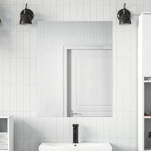 ARDEBO.de - Selbstklebende Spiegel-Folie 60 x 200 cm 2 Stk. Silber PET