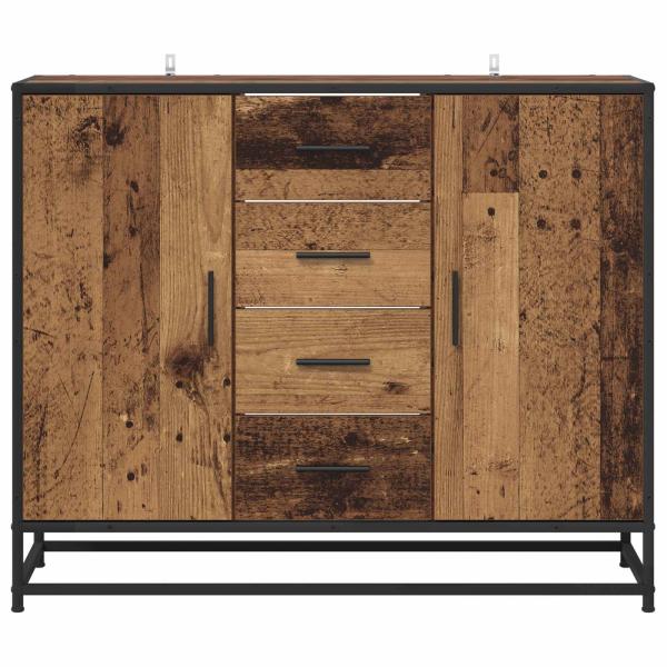 Sideboard Altholz 92 x 35 x 76 cm Holzwerkstoff