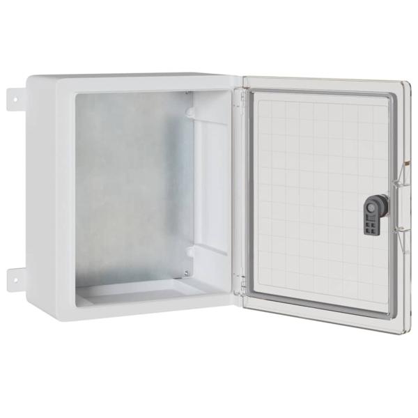 Steuerungsschrank Grau 37 x 16,5 x 35 cm ABS Kunststoff