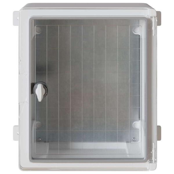 Steuerungsschrank Grau 37 x 16,5 x 35 cm ABS Kunststoff