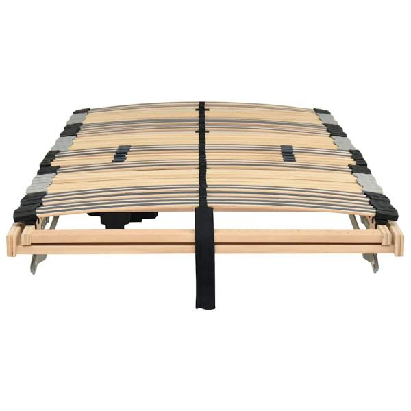 Bett-Lattenrost Braun 70 x 190 cm Massivholz Buche