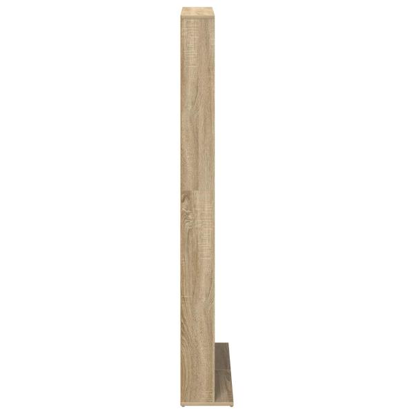 CD Regal Sonoma-Eiche 65 x 23,5 x 175 cm Holzwerkstoff