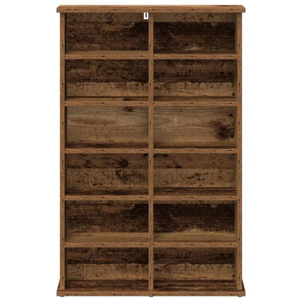 CD Regal Altholz 60 x 17 x 92 cm Holzwerkstoff
