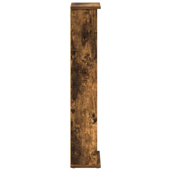 CD Regal Räuchereiche 60 x 17 x 92 cm Holzwerkstoff