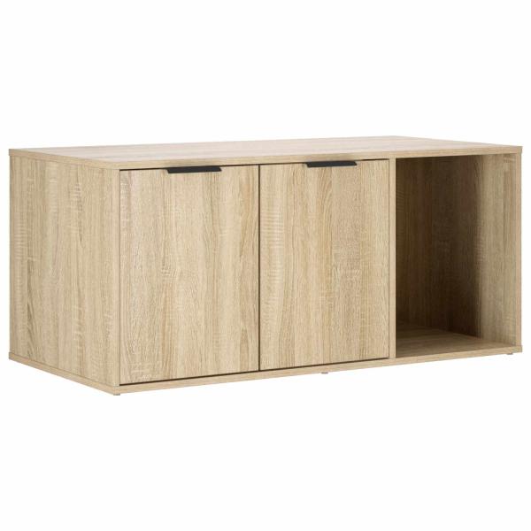 Katzenkiste Möbel Sonoma-Eiche 100 x 49 x 45 cm Holzwerkstoff