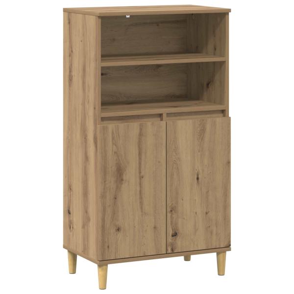 Highboard Artisan-Eiche 60 x 36 x 110 cm Holzwerkstoff