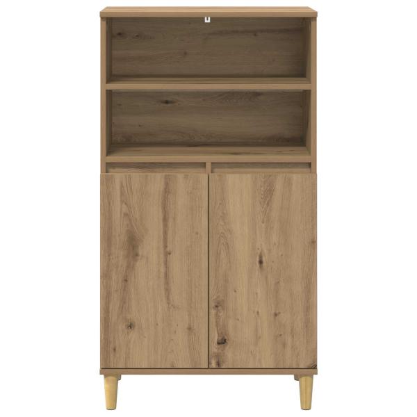 Highboard Artisan-Eiche 60 x 36 x 110 cm Holzwerkstoff