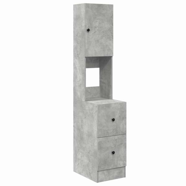 Küchenschrank Grau 35 x 50 x 180 cm Holzwerkstoff