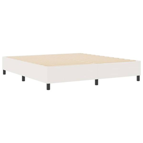 Plattformbettgestell Creme 180 x 200 cm Cordstoff