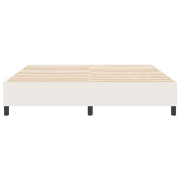 Plattformbettgestell Creme 180 x 200 cm Cordstoff
