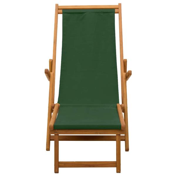 Klappbare Sonnenliege 2 pcs 3 Position Massives Eukalyptus Holz