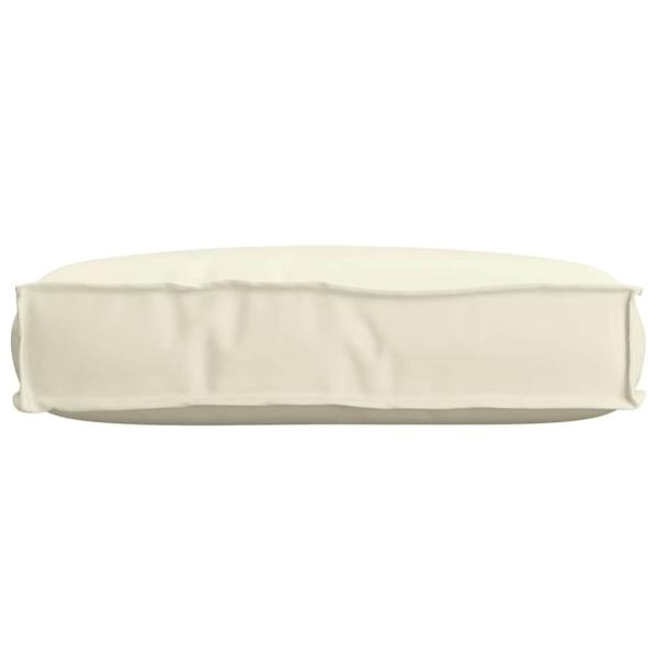 Kissen Oxford-Stoff Creme 60 x 40 x 8 cm