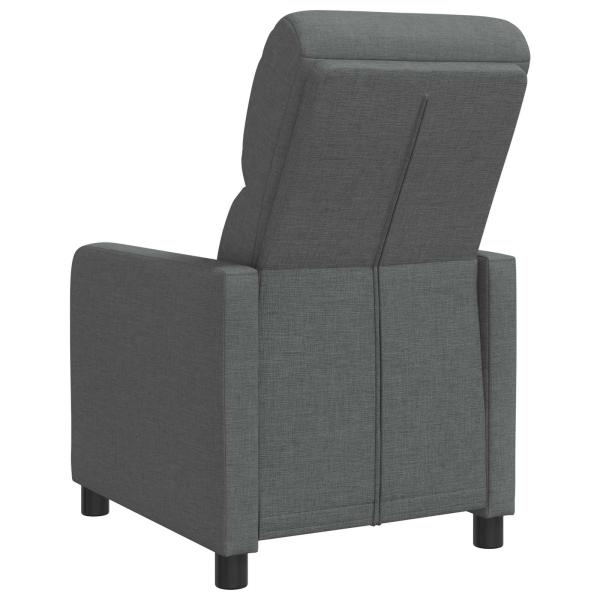 Liegesessel Dunkelgrau Polyester