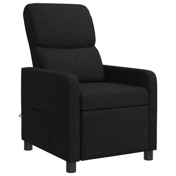 Massage Relaxsessel Schwarz Polyester