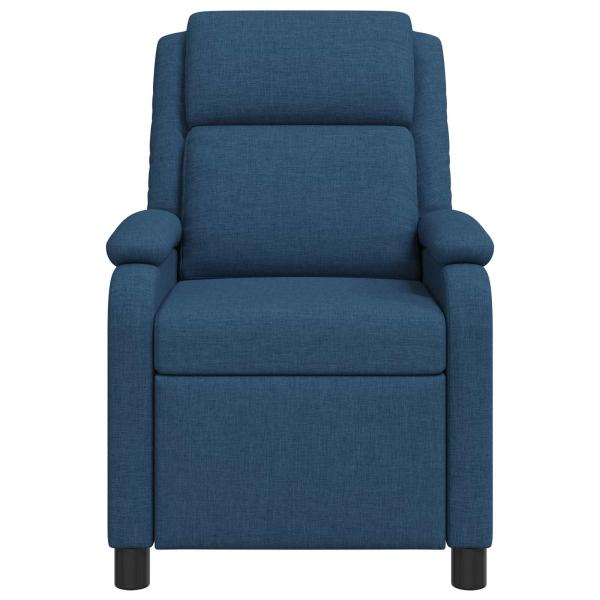 Liegesessel Blau Stoff