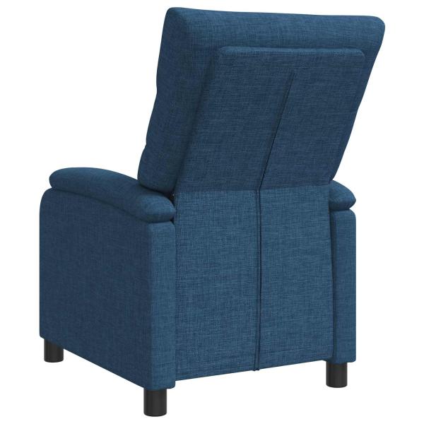 Liegesessel Blau Stoff