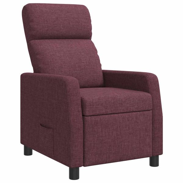 ARDEBO.de - Liegesessel Lila Stoff