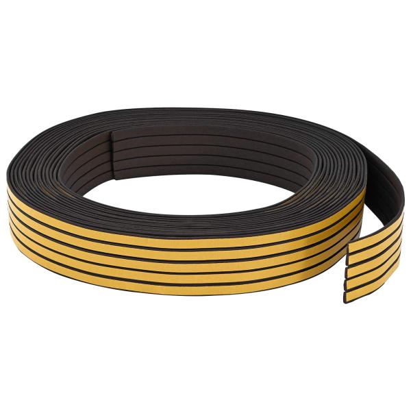 Selbstklebende Fensterdichtung Schwarz 9 x 3 mm 25 m