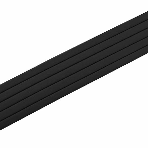 Selbstklebende Fensterdichtung Schwarz 9 x 3 mm 25 m