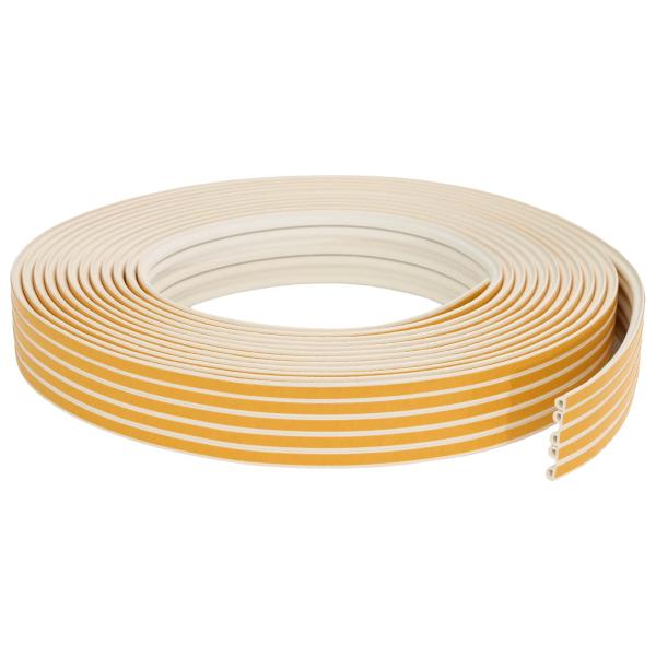 Selbstklebende Fensterdichtung Weiß 9 x 6 mm 100 m