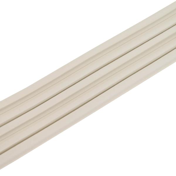 Selbstklebende Fensterdichtung Weiß 9 x 6 mm 100 m