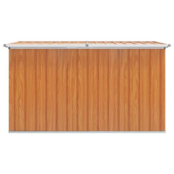 Außenlagerbox Verzinkter Stahl 171 x 99 x 93 cm Holzähnlich