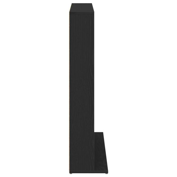 CD Regal Schwarze Eiche 96 x 23,5 x 97,5 cm Holzwerkstoff