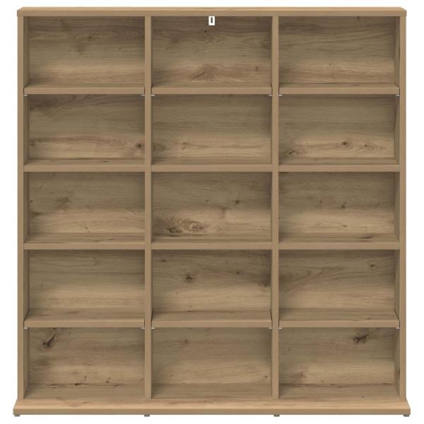 CD Regal Artisan-Eiche 96 x 23,5 x 97,5 cm Holzwerkstoff