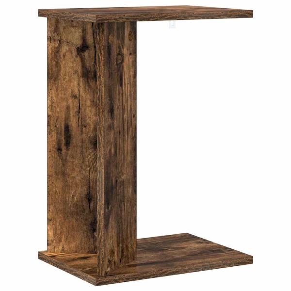 Beistelltisch Geräucherte Eiche 35 x 25 x 50 cm Holzwerkstoff