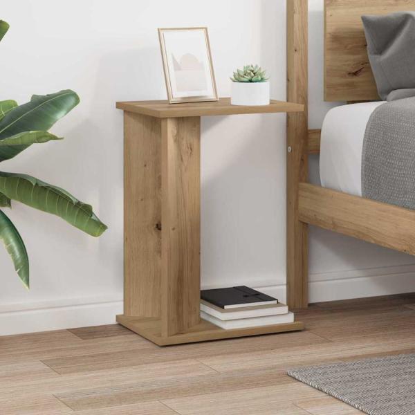 Beistelltisch Artisan-Eiche 35 x 25 x 50 cm Holzwerkstoff