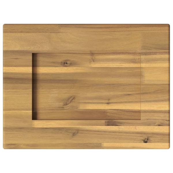 Rechteckige Tischplatte 40 x 20 x 3 cm Rechteckig