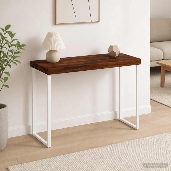 ARDEBO.de - Rechteckige Tischplatte 90 x 50 x 3,5 cm Rechtwinklig