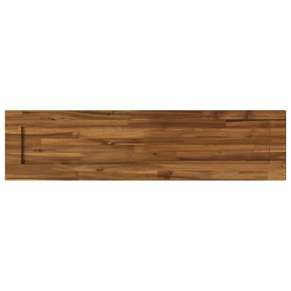Rechteckige Tischplatte 110 x 30 x 3 cm Rechteckig