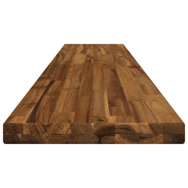 Rechteckige Tischplatte 90 x 50 x 3,5 cm Rechtwinklig Natur