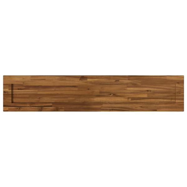 Rechteckige Tischplatte 90 x 50 x 3,5 cm Rechtwinklig Natur