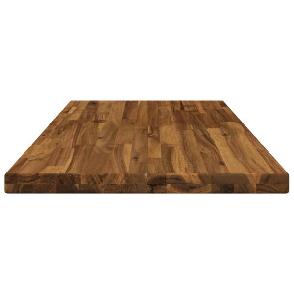 Rechteckige Tischplatte 90 x 50 x 3,5 cm Rechtwinklig Natur