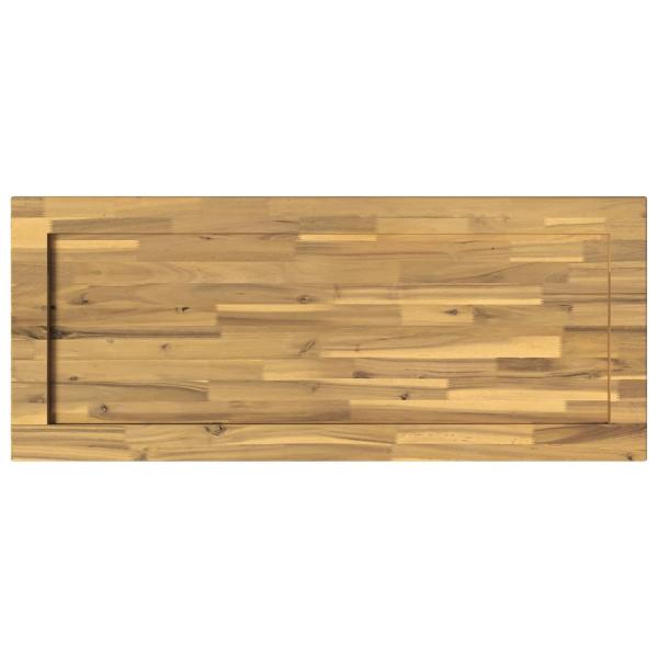 Rechteckige Tischplatte 90 x 50 x 3,5 cm Rechtwinklig Weiß